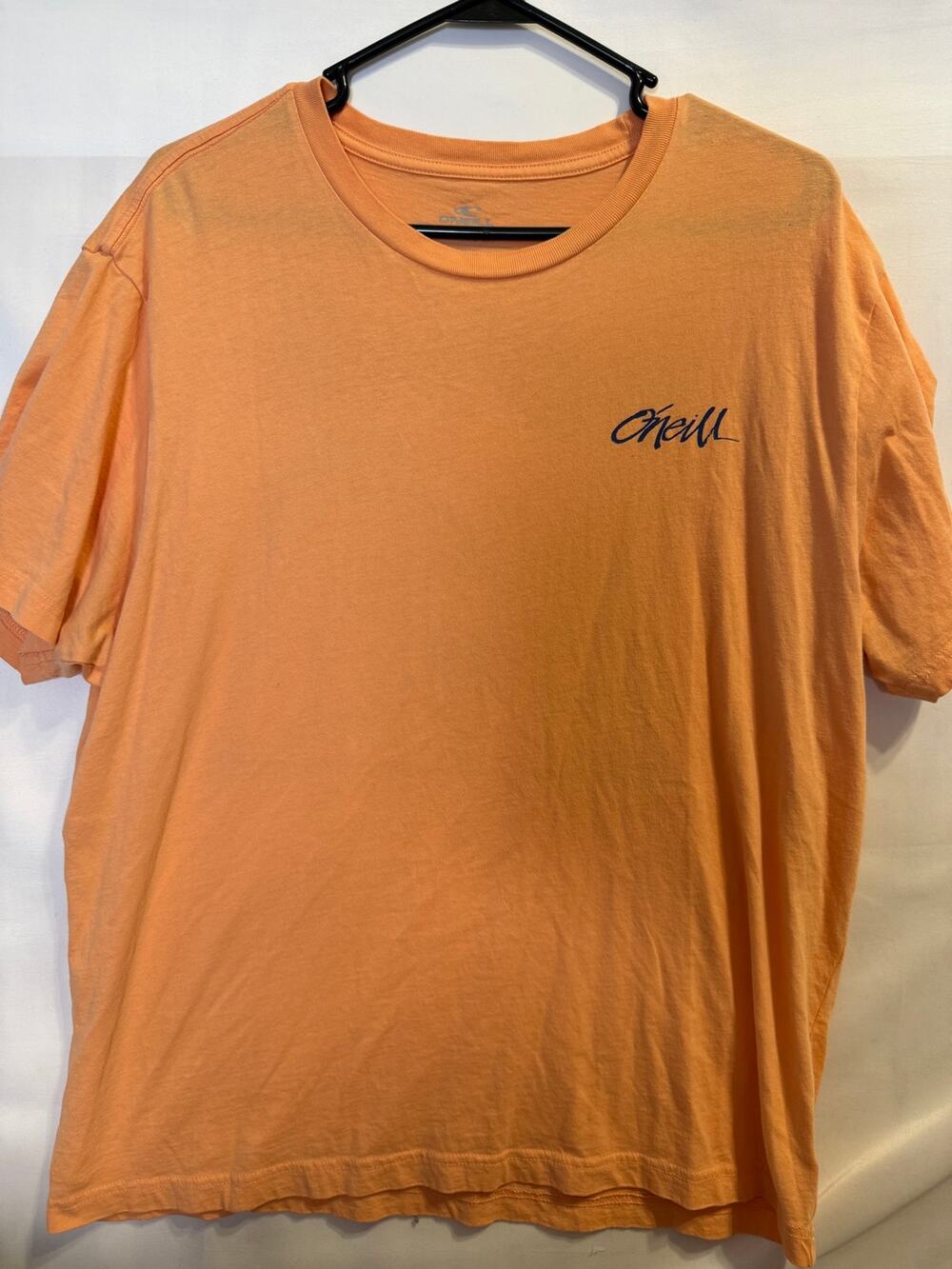 O’Neill Surf Shop San Francisco Graphic T Shirt Men’s XL Orange Standard Fit